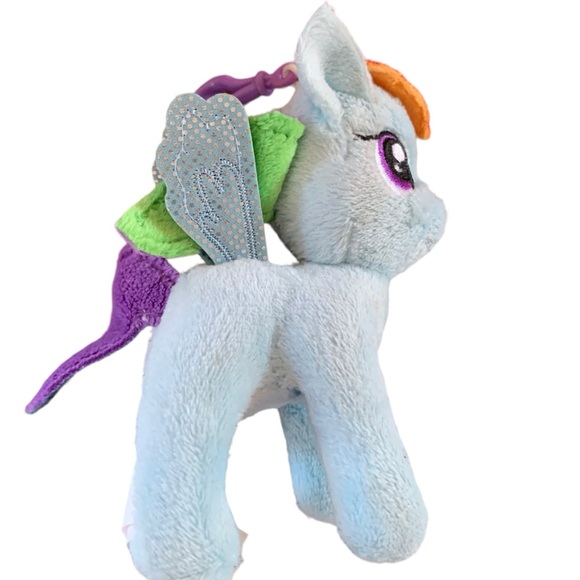 My Little Pony Rainbow Dash Plush Keychain - Picture 3 of 6